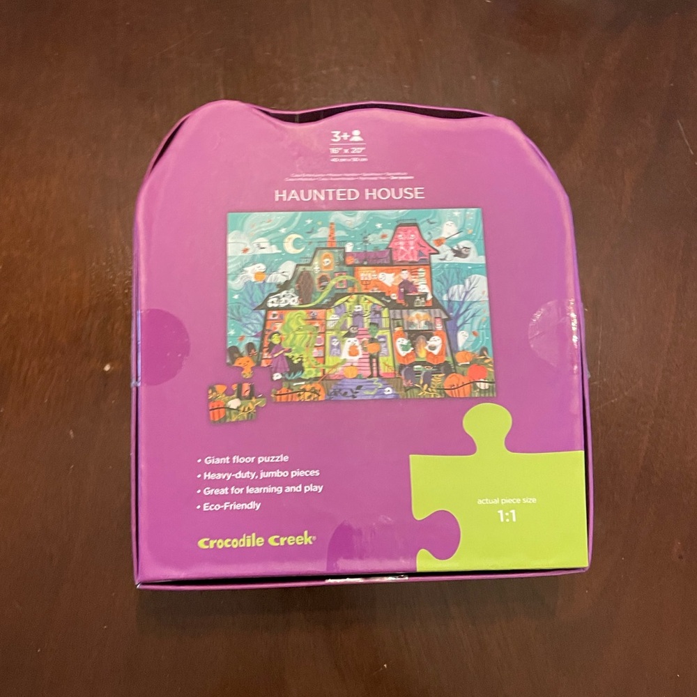 Crocodile Creek Haunted House Floor Puzzle EUC - Picture 5 of 5